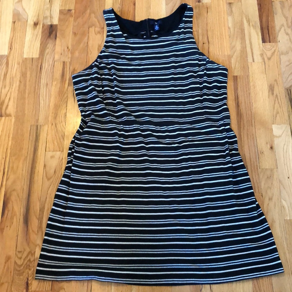 GAP Black and White Striped Dress - Picture 2 of 5